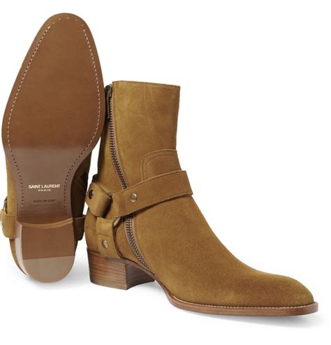 yves saint laurent boots men's.